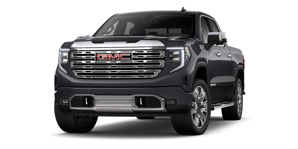 GMC Sierra 2026 versión Denali color Dark Gray Rush Metallic